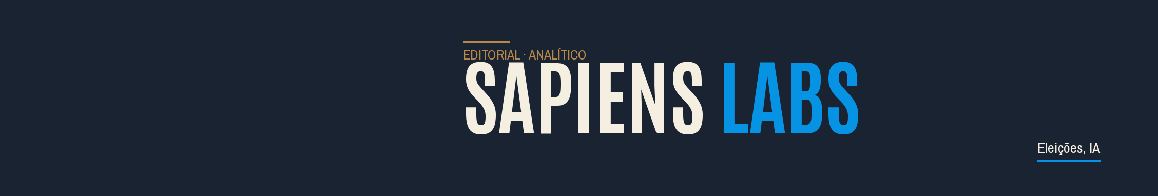 Banner do SapiensLabs